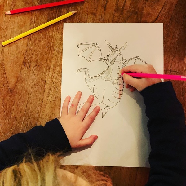 Drawing or colouring?