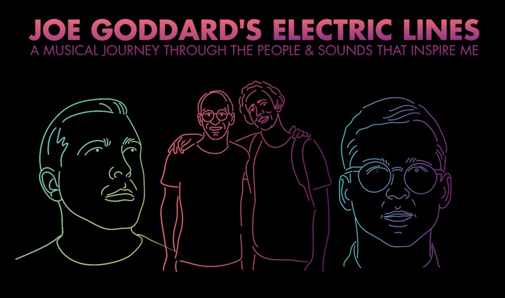 JOE GODDARD RELEASES TITLE TRACK OF ELECTRIC LINES ALBUM V2 records