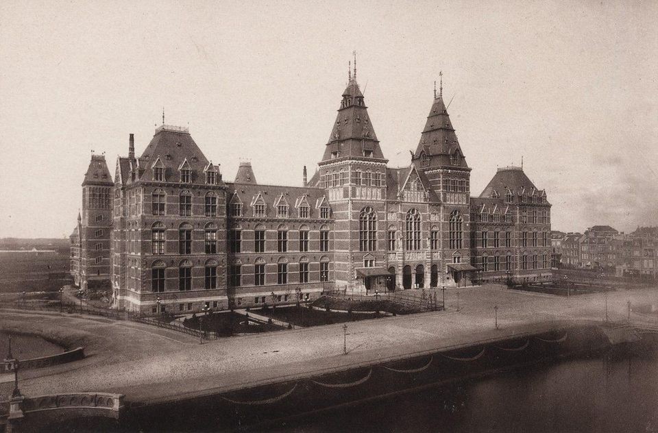 The Rijksmuseum in 1878 (Het Nieuwe Instituut)