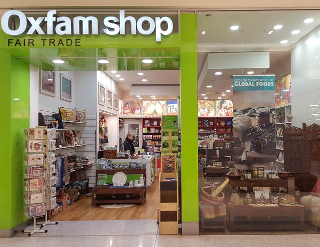 Oxfam was one of the first organizations to open fair trade shops