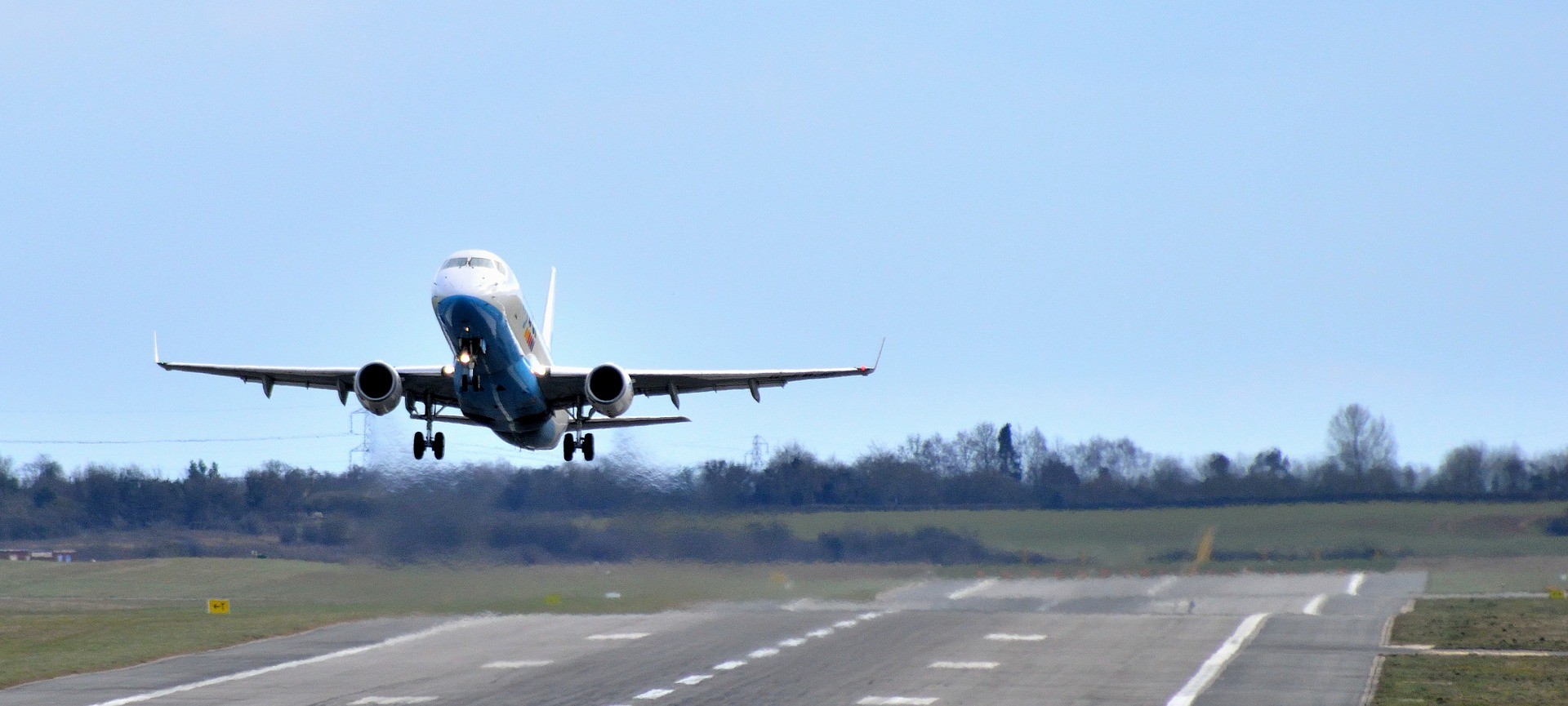 Emissions from air travel are taking off.