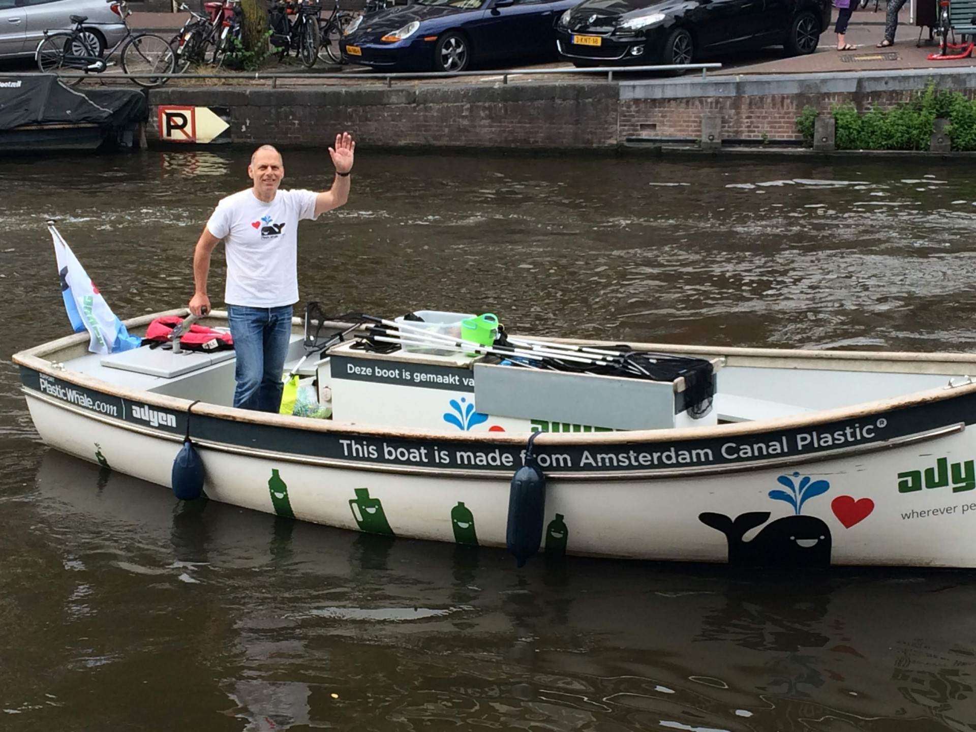 amsterdam tourists can combine sightseeing with plastic fishing on the  city's canals amsterdam tourists can now combine sightseeing with plastic  fishing on the city's canals