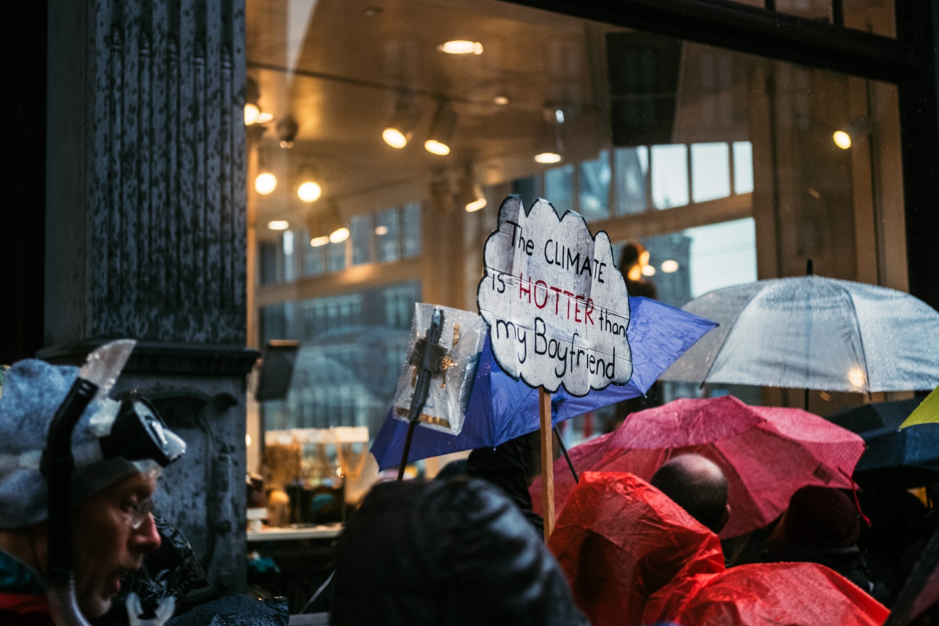 We don't want a climate hotter than our partners. Photo: Eric Schuler