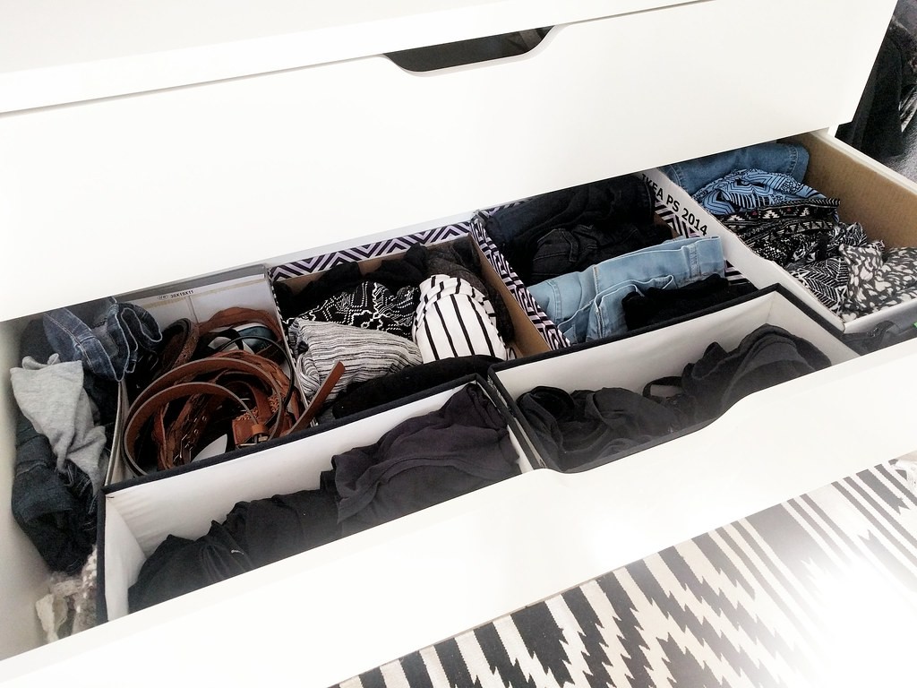 Is your drawer like this? A Kondo-ed drawer by Nienke